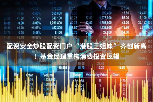 配资安全炒股配资门户 “港股三姐妹” 齐创新高！基金经理重构消费投资逻辑