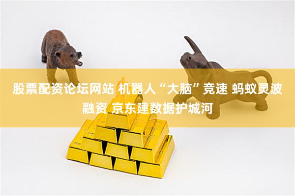 股票配资论坛网站 机器人“大脑”竞速 蚂蚁灵波融资 京东建数据护城河